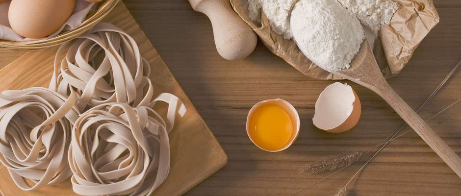 Linea all'uovo: Bio-Pasta mit Ei - frisch und getrocknet